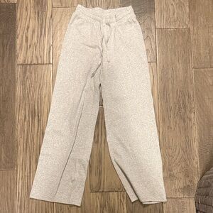 Aritzia Gray Wide Leg Pants